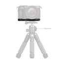 SmallRig Bottom Mount Plate for Nikon Z5IIC (Black) 6695