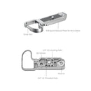 SmallRig Bottom Mount Plate for Nikon Z5IIC (Silver) 6696