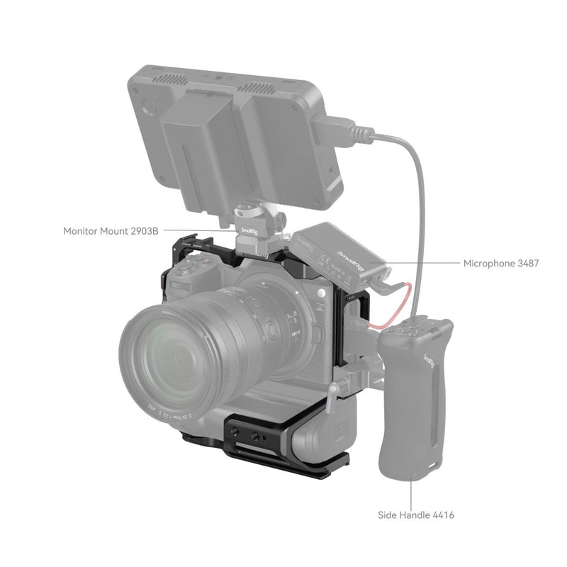 SmallRig Cage for Nikon Z 6III with MB-N14 Vertical Grip 4524