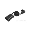 SmallRig D-Tap to LP-E6P Attachable Self-Coiling Dummy Battery Power Cable 6413