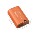 SmallRig DMW-BLK22 USB-C Rechargeable Camera Battery (Orange) 4979