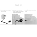 SmallRig Dummy Battery Power Cable for D-Tap for Canon LP-E6P 6656