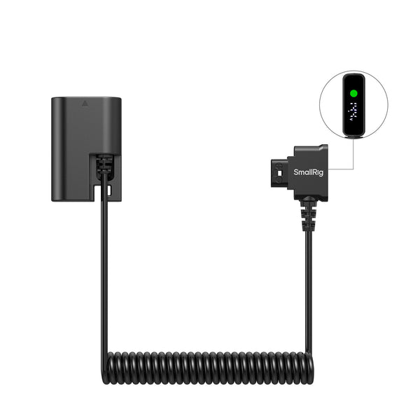 SmallRig Dummy Battery Power Cable for D-Tap for Canon LP-E6P 6656
