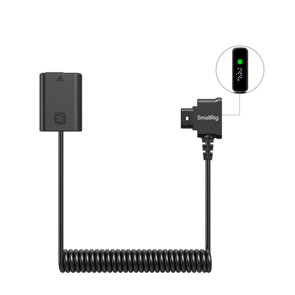 SmallRig Dummy Battery Power Cable for D-Tap for Sony NP-FW50 6538