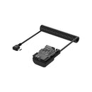 SmallRig Dummy Battery Power Cable for USB-C for Canon LP-E6P 6540