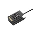 SmallRig Dummy Battery Power Cable for USB-C for Panasonic DMW-BLK22 6657