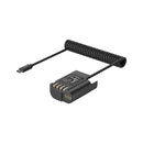 SmallRig Dummy Battery Power Cable for USB-C for Panasonic DMW-BLK22 6657