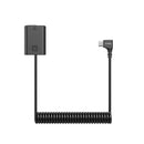 SmallRig Dummy Battery Power Cable for USB-C for Sony NP-FW50 6542