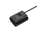 SmallRig Dummy Battery Power Cable for USB-C for Sony NP-FZ100 6539