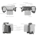 SmallRig “HawkLock” Quick Release Cage Kit with Silicone Handle for Sony Alpha 7C II / 7CR 5198