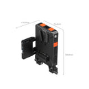 SmallRig Intelligent Power Management V-Mount Battery Mount Plate with 15mm Dual Rod Clamp 5881