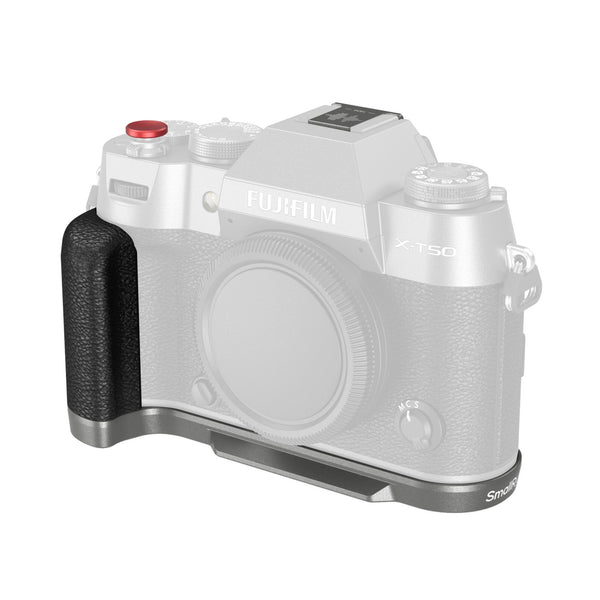 SmallRig Silicone L-Shape Handle for FUJIFILM X-T50 (Charcoal Silver) 4712B