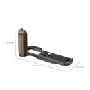 SmallRig L-Shape Grip for FUJIFILM X-T50 (Wooden/Black) 4784C