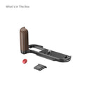 SmallRig L-Shape Grip for FUJIFILM X-T50 (Wooden/Black) 4784C