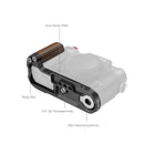 SmallRig L-Shape Grip for FUJIFILM X-T50 (Wooden/Black) 4784C