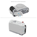 SmallRig L-Shape Mount Plate with Silicone Handle for FUJIFILM X-M5 (Silver) 4875