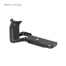 SmallRig L-Shape Mount Plate with Silicone Handle for Sony Alpha 7C II / Alpha 7CR 4797B