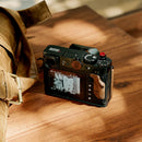 SmallRig L-Shape Mount Plate with Wooden Handle for FUJIFILM GFX100RF (Black) 5266