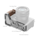 SmallRig L-Shape Mount Plate with Wooden Handle for Sony Alpha 7C II / Alpha 7CR 4796B