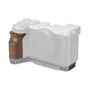 SmallRig L-Shape Mount Plate with Wooden Handle for Sony Alpha 7C II / Alpha 7CR 4796B