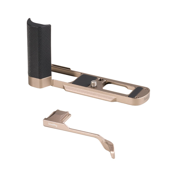 SmallRig L-Shaped Mount Plate Handle for Panasonic LUMIX L10 (Titanium) 6136