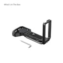 SmallRig L-Shaped Mount Plate with AirTag Slot for Sony Alpha 7 V / 7R V / 7 IV 6034