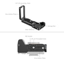 SmallRig L-Shaped Mount Plate with AirTag Slot for Sony Alpha 7 V / 7R V / 7 IV 6034