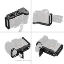 SmallRig L-Shaped Mount Plate with AirTag Slot for Sony Alpha 7 V / 7R V / 7 IV 6034
