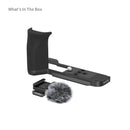 SmallRig L-Shaped Mount Plate with Handle for Canon PowerShot V1 (Black) 5808