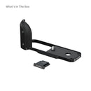 SmallRig L-Shaped Mount Plate with Silicone Handle for FUJIFILM X half (Black) 5332