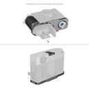 SmallRig L-Shaped Mount Plate with Silicone Handle for FUJIFILM X half (Charcoal Silver) 5217