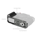 SmallRig L-Shaped Mount Plate with Silicone Handle for FUJIFILM X-T30 / X-T30 II / X-T30 III (Charcoal Silver) 5665