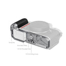 SmallRig L-Shaped Mount Plate with Silicone Handle for Nikon Z f (Silver) 5706