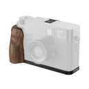 SmallRig L-Shaped Mount Plate with Wooden Handle for FUJIFILM X half (Black) 5224