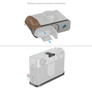 SmallRig L-Shaped Mount Plate with Wooden Handle for FUJIFILM X half (Charcoal Silver) 5394