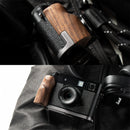 SmallRig L-Shaped Mount Plate with Wooden Handle for FUJIFILM X half (Charcoal Silver) 5394