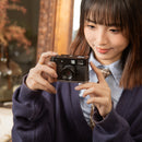 SmallRig L-Shaped Mount Plate with Wooden Handle for FUJIFILM X half (Charcoal Silver) 5394