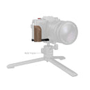 SmallRig L-Shaped Mount Plate with Wooden Handle for FUJIFILM X-T30 / X-T30 II / X-T30 III (Black) 5666