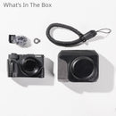 SmallRig Leather Case Kit for Canon PowerShot V1 (Black) 5386