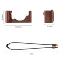 SmallRig Leather Case Kit for Nikon Z f (Brown) 5096