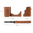SmallRig Leather Case Kit for Sony ZV-E10 II (Brown) 4889