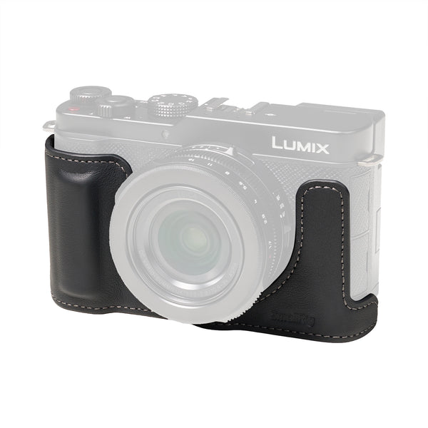 SmallRig Leather Half Case for Panasonic LUMIX L10 (Black) 5698