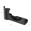 SmallRig Leather Half Case Kit for Canon EOS R50 V (Black) 5433