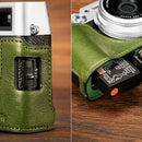 SmallRig Leather Half Case Kit for FUJIFILM X100VI (Green) 4701