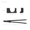 SmallRig Leather Half Case Kit for Panasonic LUMIX L10 (Black) 6274