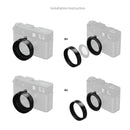 SmallRig Lens Hood for FUJIFILM X half (Black) 5215