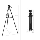 SmallRig Lightweight Video Tripod Kit AD-50 Lite 4684
