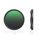 SmallRig Magnetic 67mm VND Filter ND2-ND32 (1-5 Stop) & Black Mist 1/4 Filter 5170