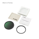 SmallRig Magnetic 67mm VND Filter ND2-ND32 (1-5 Stop) & Black Mist 1/4 Filter 5170