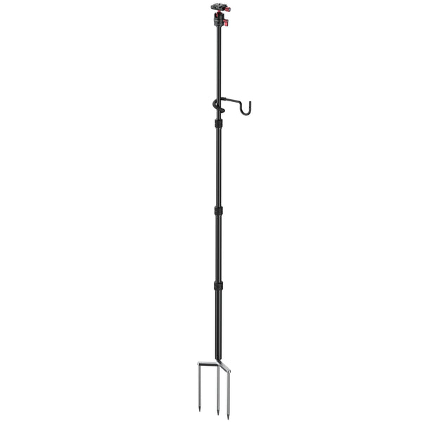 SmallRig Monopod with Triple Ground Spikes and Panoramic Ball Head with Arca-Swiss Plate 6397